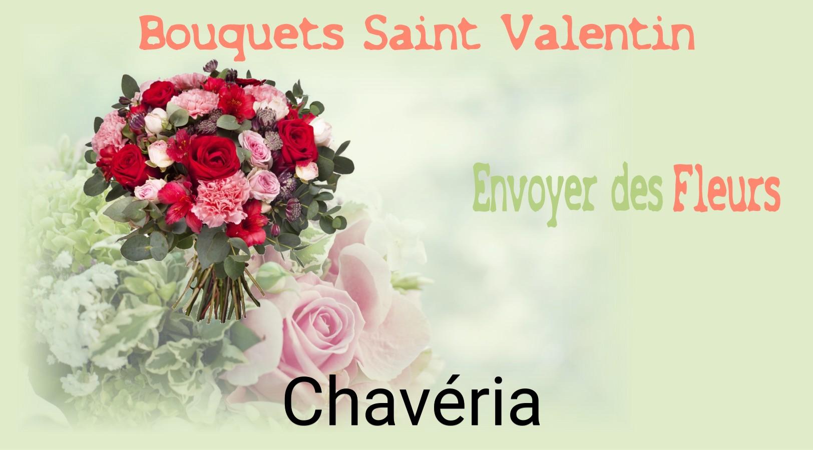 Roses de Saint-Valentin livrées à Chavéria